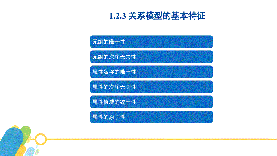 sqlserver2016数据库应用与开发教学全套课件（黄能耿）配套资源1.4-关系模型的基本特征_第4页