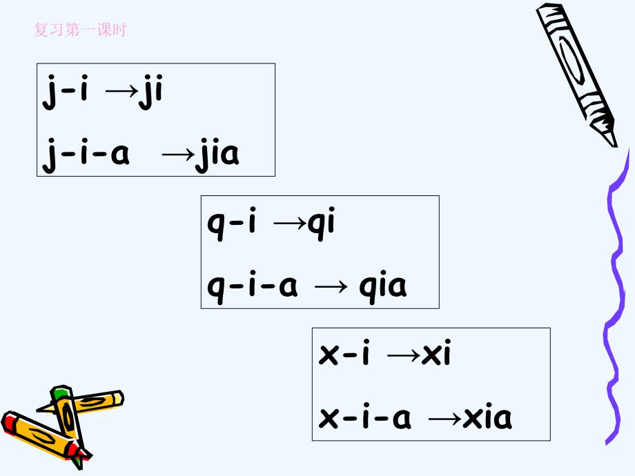 语文人教版一年级上册《j q x》教学课件-江嘉颖_第3页