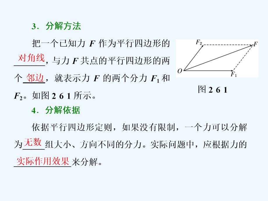 【素材】《力的分解 》幻灯片（教科版）_第3页