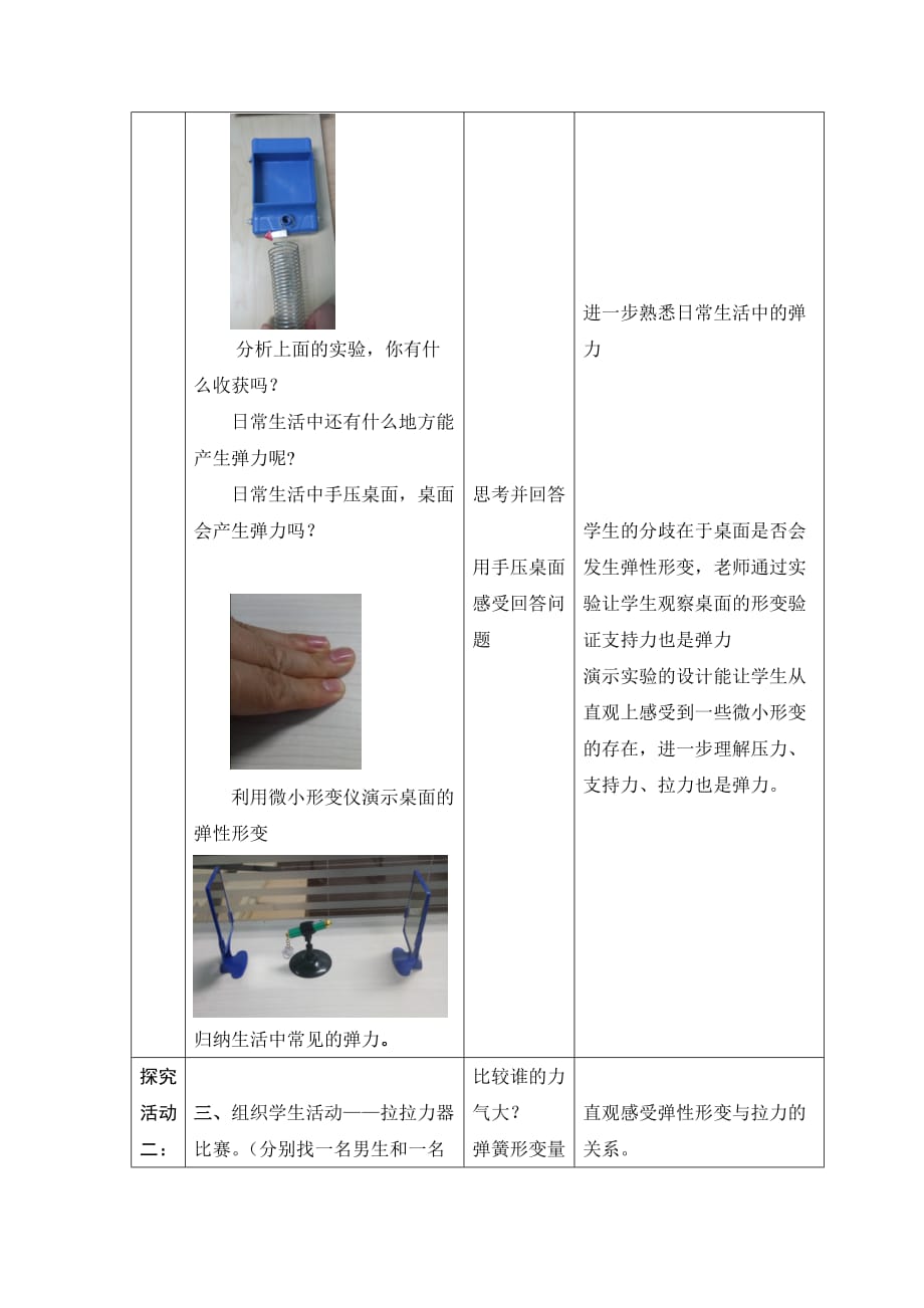 物理人教版八年级下册弹力 弹簧测力计_第4页