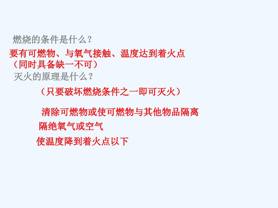 化学人教版九年级上册(一)化学与能源和资源的利用_第3页