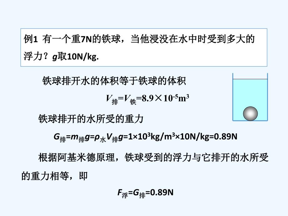 物理人教版八年级下册第二节 阿基米德原理 （第2课时）_第4页