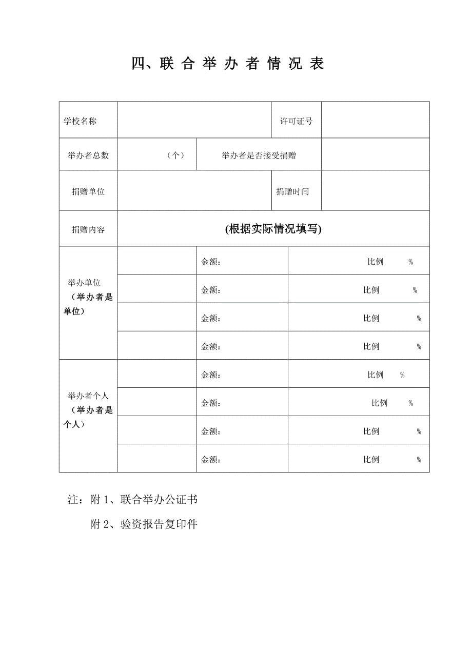 瑞安市民办学校(民办幼儿园)民办教育培训机构申报设立审_第5页