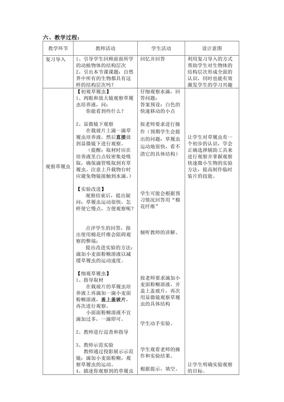 生物人教版七年级上册《单细胞生物》_第2页