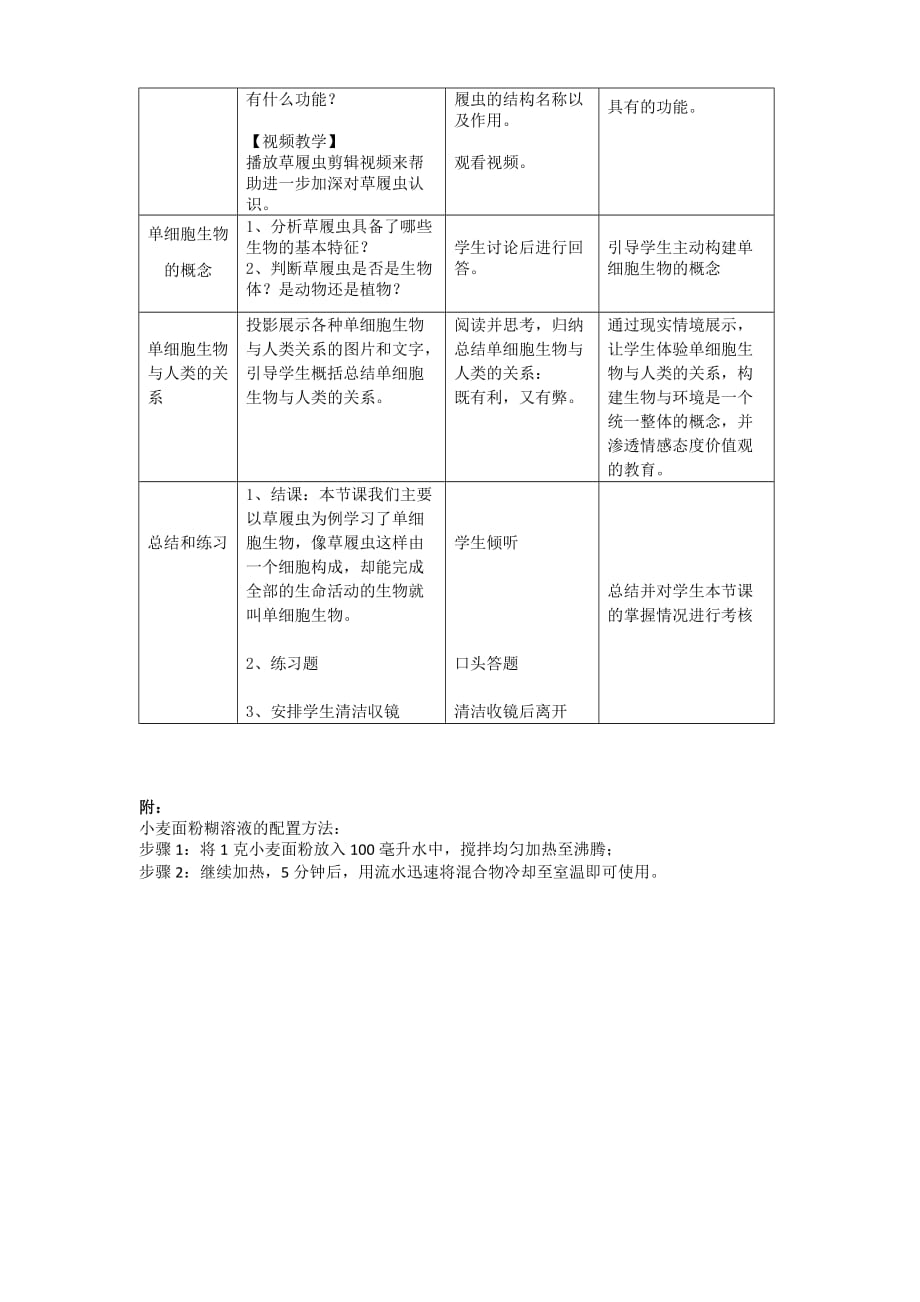 生物人教版七年级上册《单细胞生物》_第4页