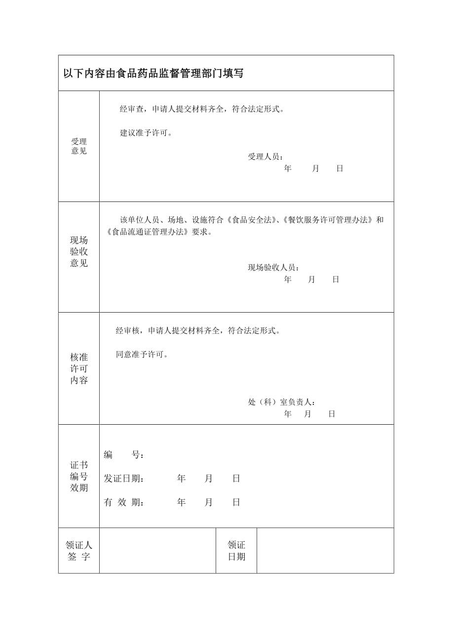 食品经营备案登记证申请表资料_第3页