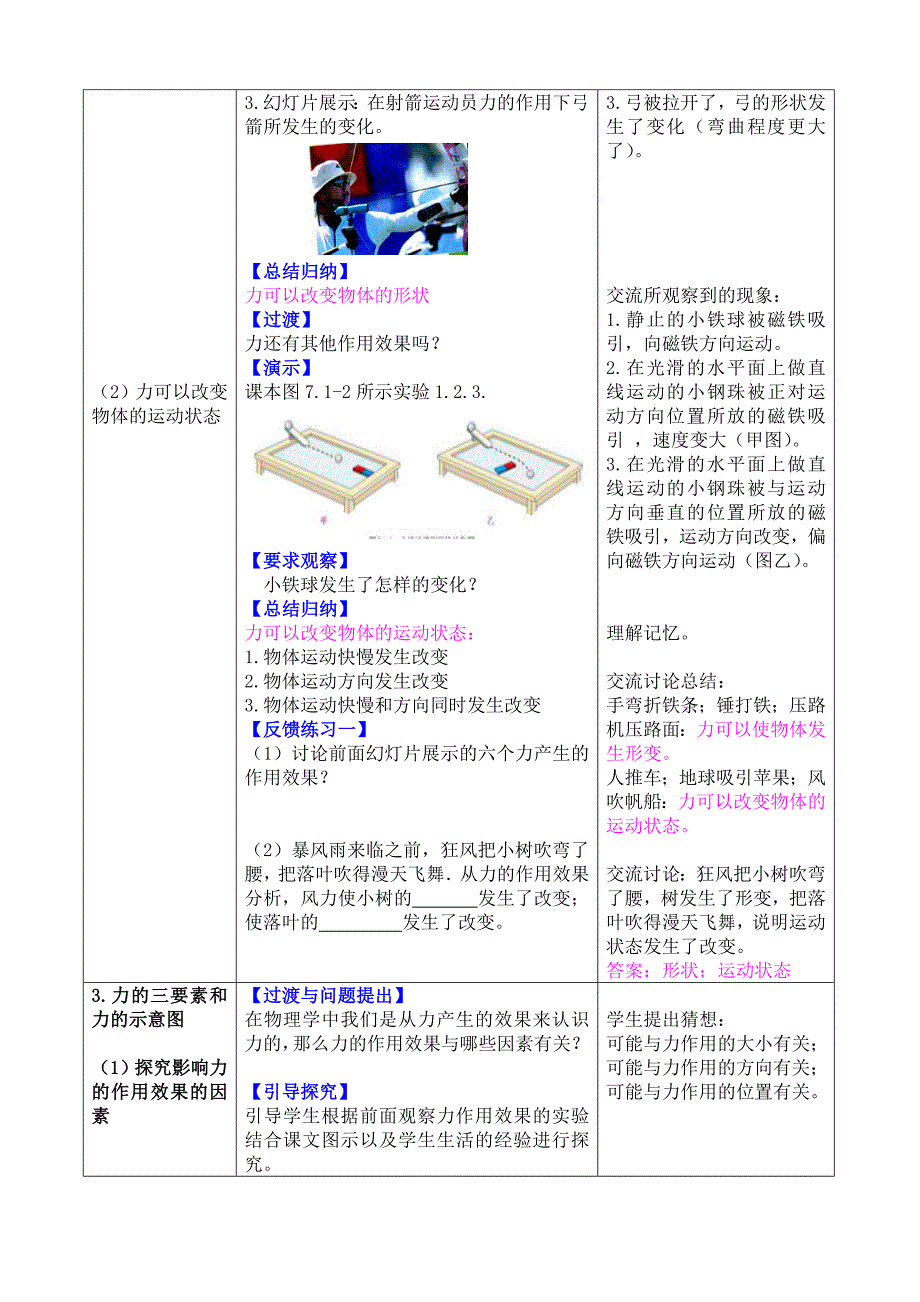 物理人教版八年级下册第七章 力_第4页