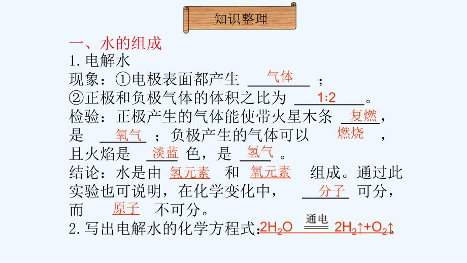 化学人教版九年级上册水的组成和净化_第3页