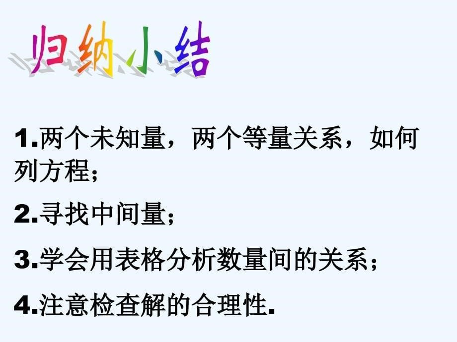 语文人教版七年级上册《天净沙 秋思》.5应用一元一次方程----“希望工程”义演_第5页