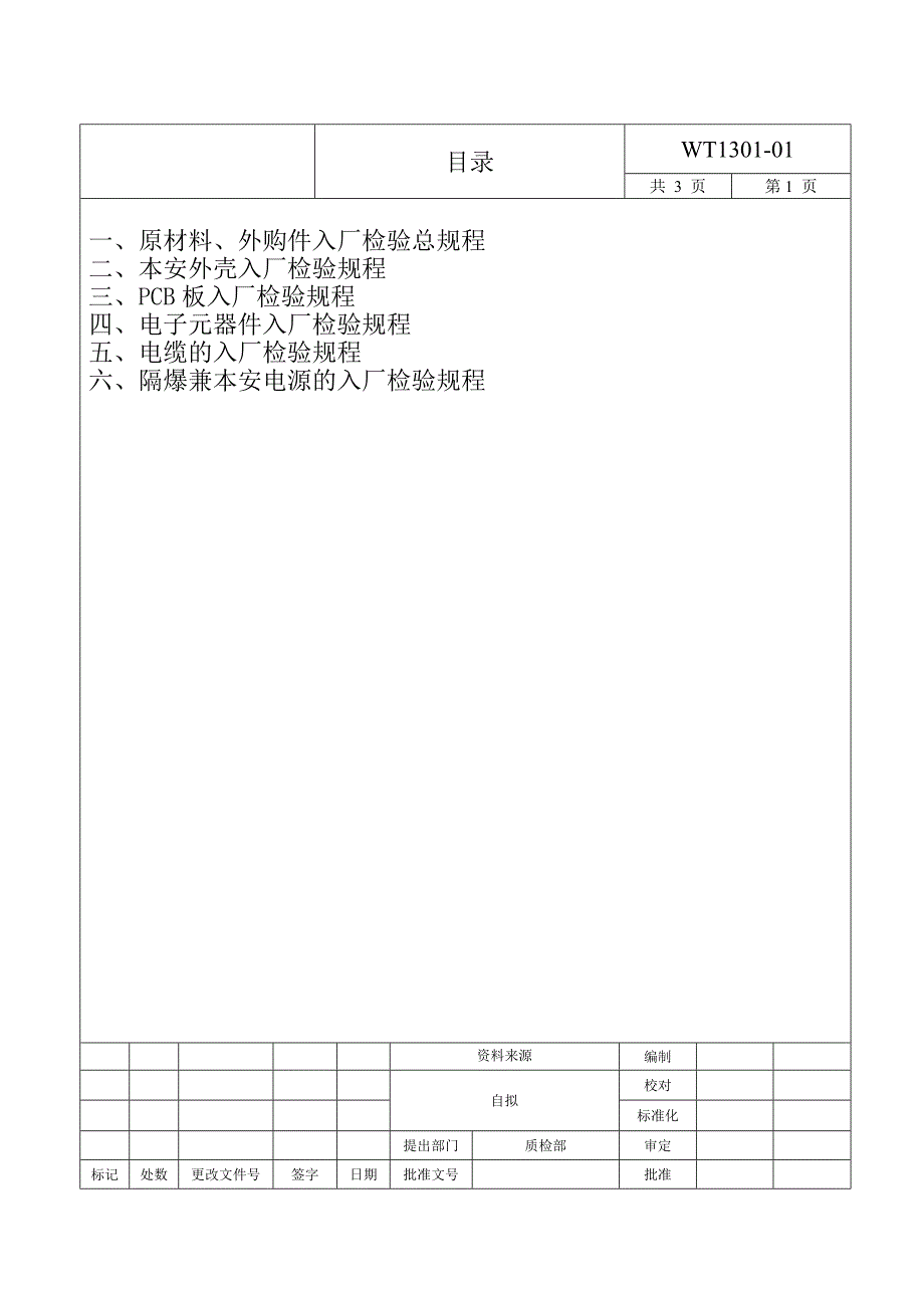 原材料外购件入厂检验规程_第2页