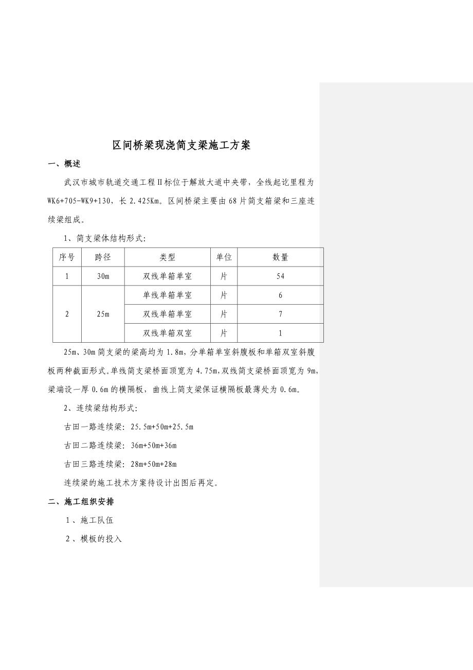 满堂支架现浇预应力梁_第1页