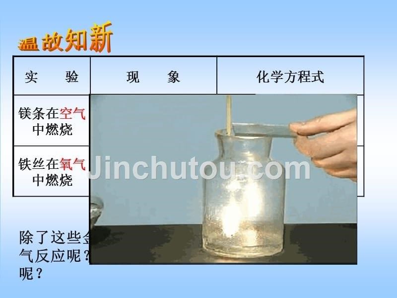 化学人教版九年级下册金属的化学性质（课时1）_第5页