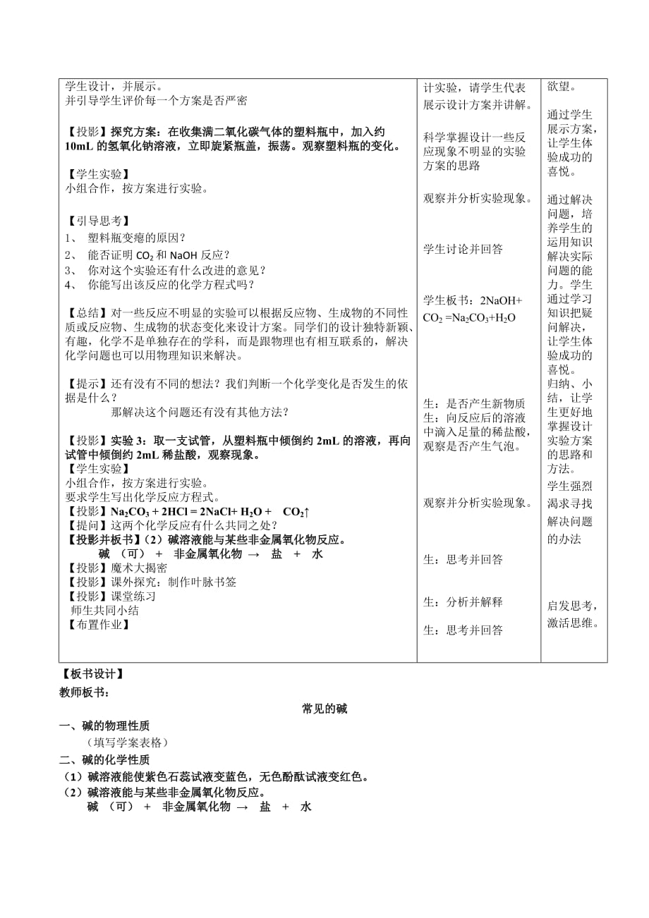 化学人教版九年级下册常见的的碱_第3页