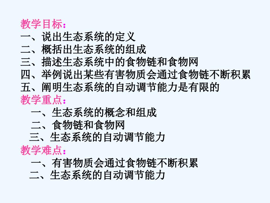 生物人教版七年级上册生物与环境组成的生态系统第一课时_第3页