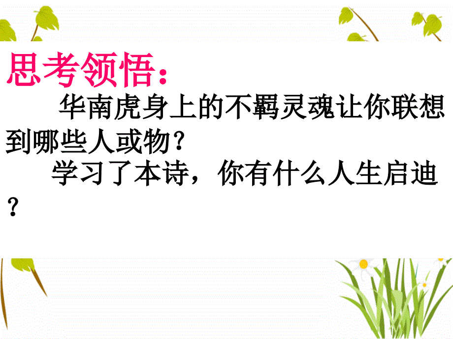 语文人教版七年级下册华南虎公开课_第4页