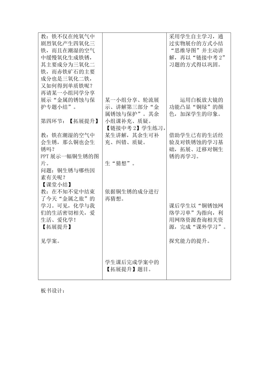 化学人教版九年级下册专题复习：金属和金属材料_第4页