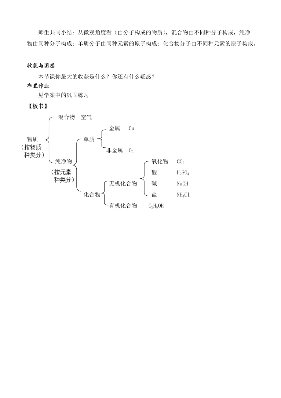 化学人教版九年级下册专题复习：化学物质的多样性_第3页