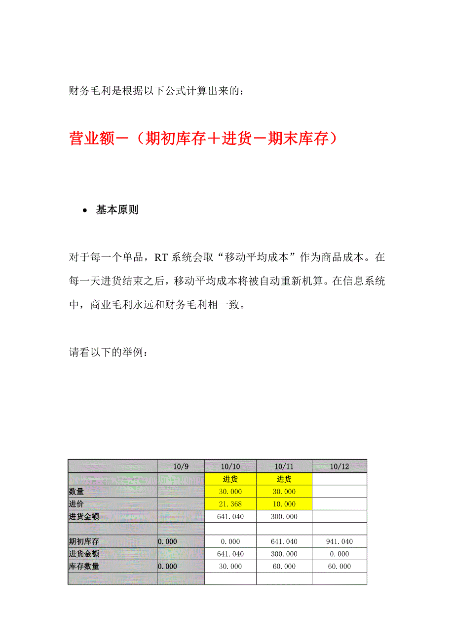 欧尚培训销售毛利的观念与计算_第3页