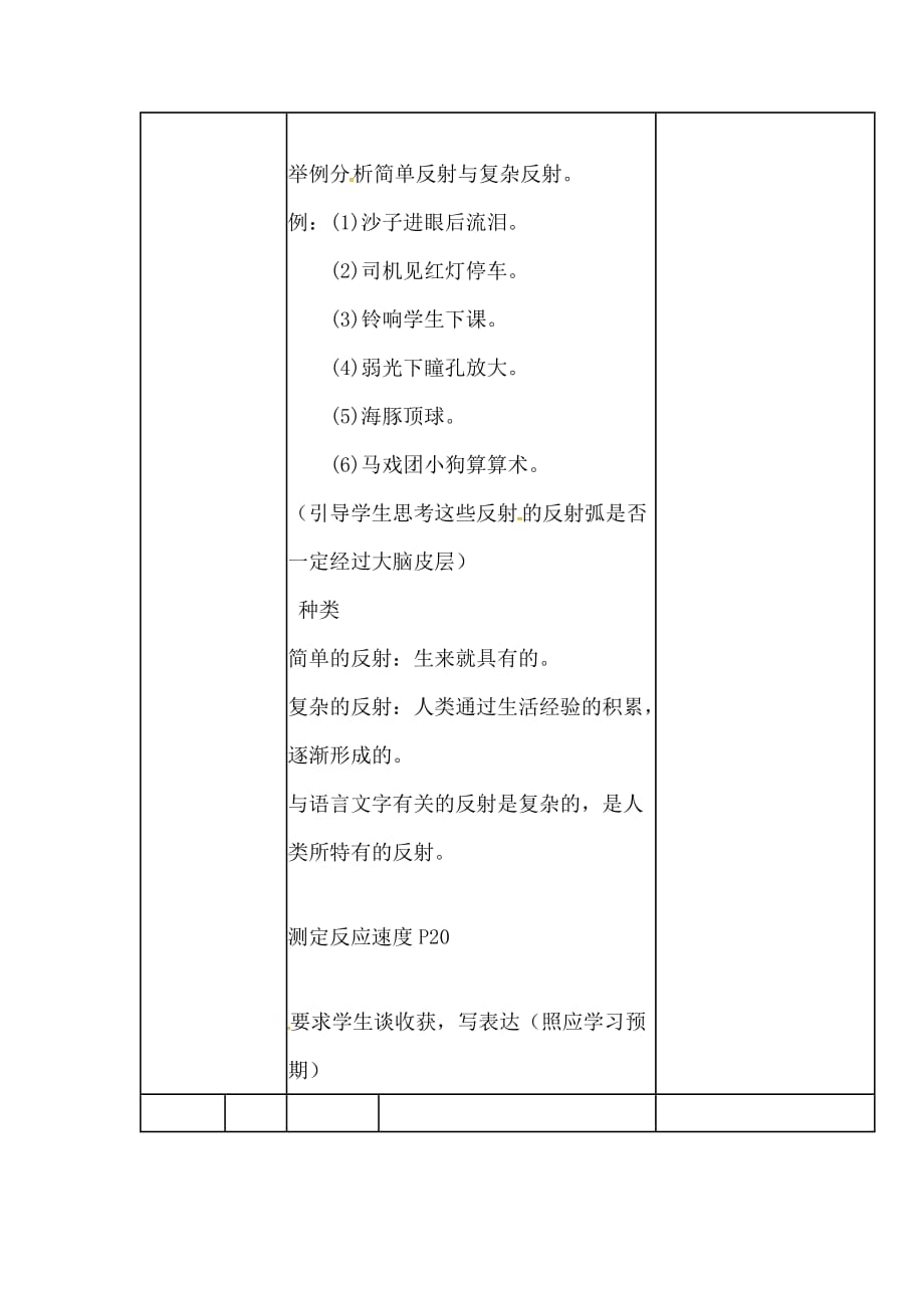 生物人教版七年级下册神经系统调节方式_第5页