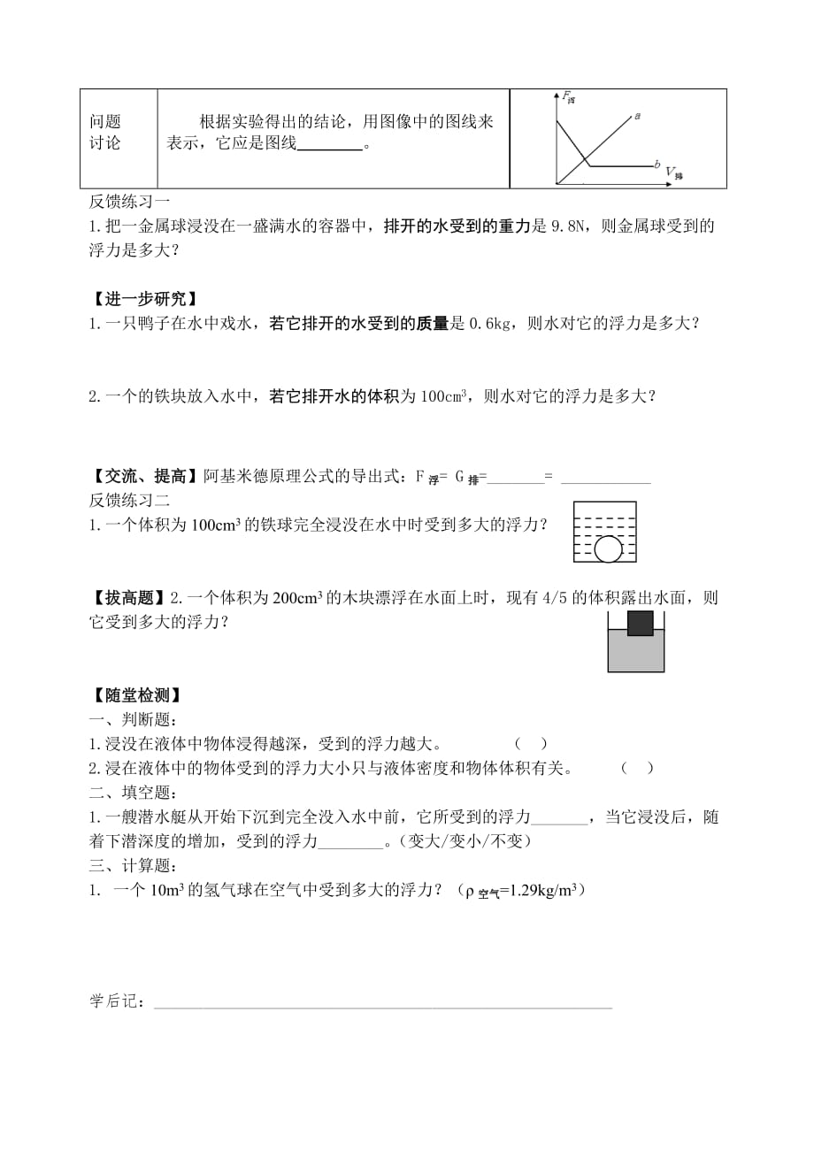 物理人教版八年级下册阿基米德原理_物理_初中_徐磊.doc_第2页