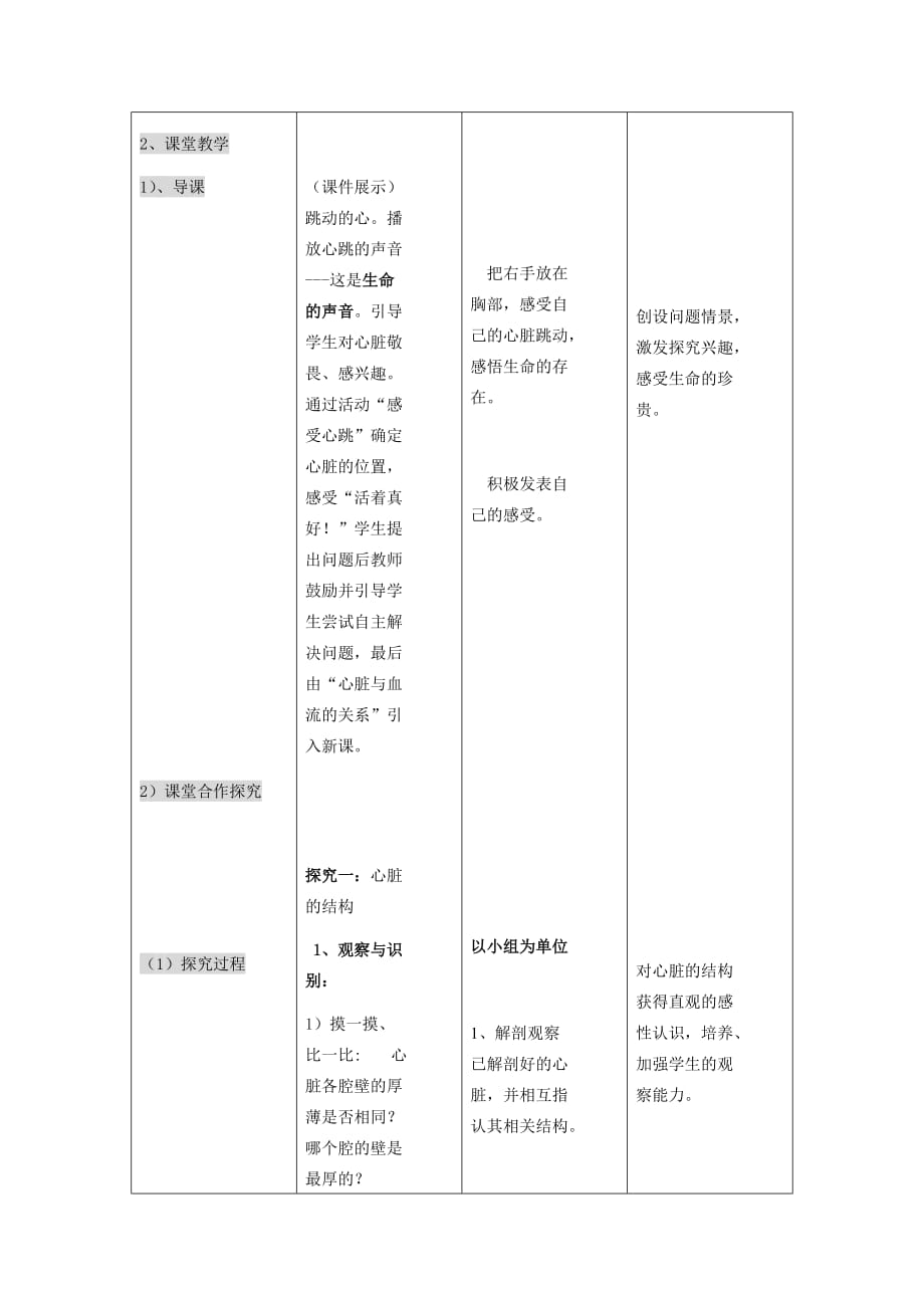 生物人教版七年级下册输送血液的泵----心脏（1）_第4页