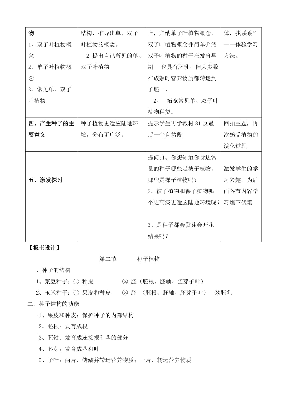 生物人教版七年级上册第一章 第二节 种 子 植 物（1）_第3页