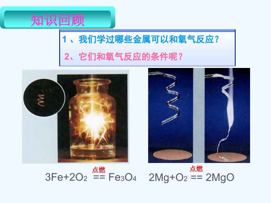 化学人教版九年级下册金属的化学性质教学课件_第4页