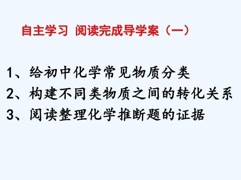 化学人教版九年级下册中考化学专题复习 物质的推断_第5页