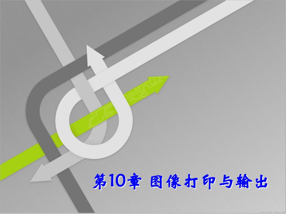中文版coreldrawx6平面设计实训教程本科计算机配套课件第10章_第1页