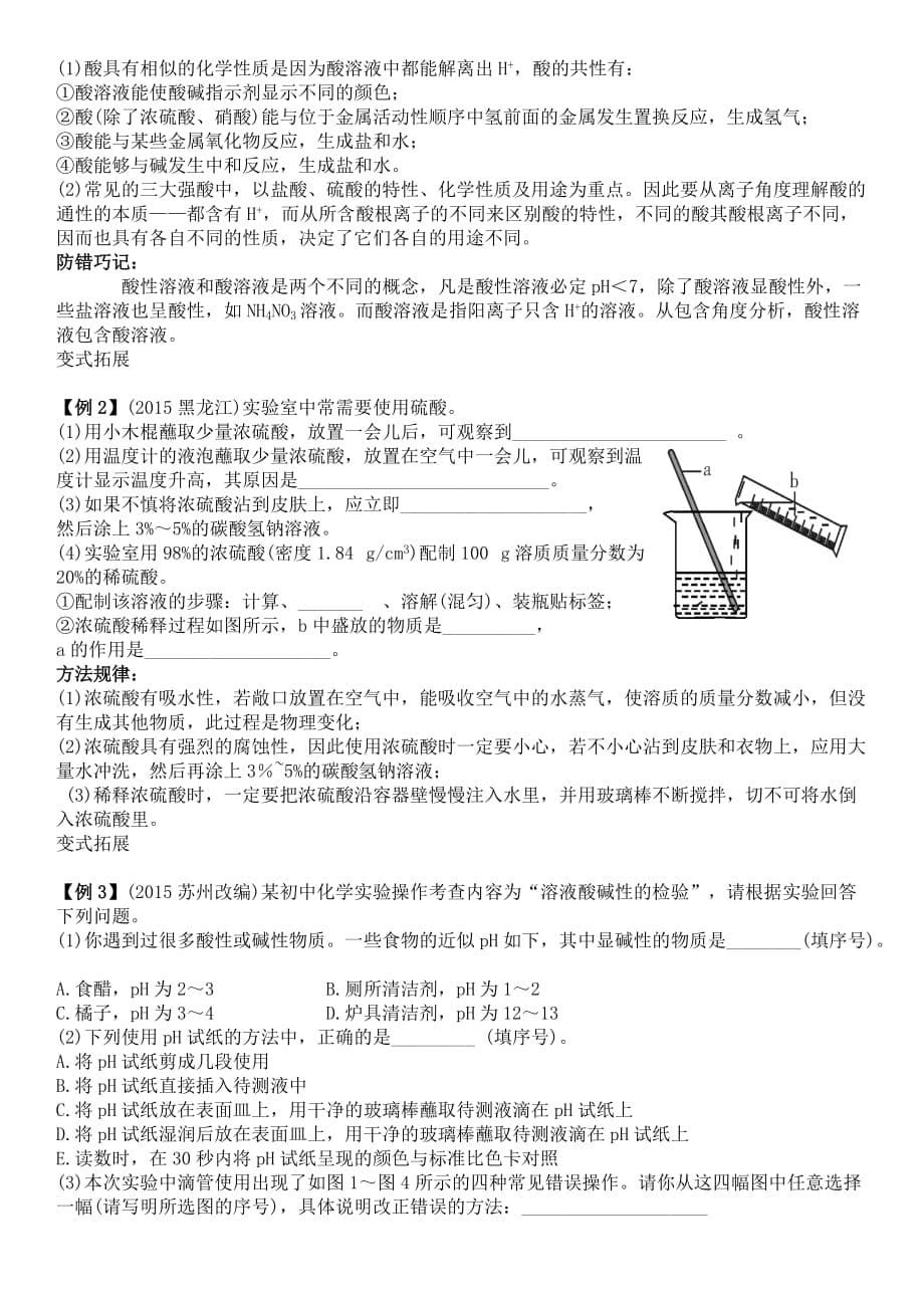 化学人教版九年级下册常见的酸与ph_第5页