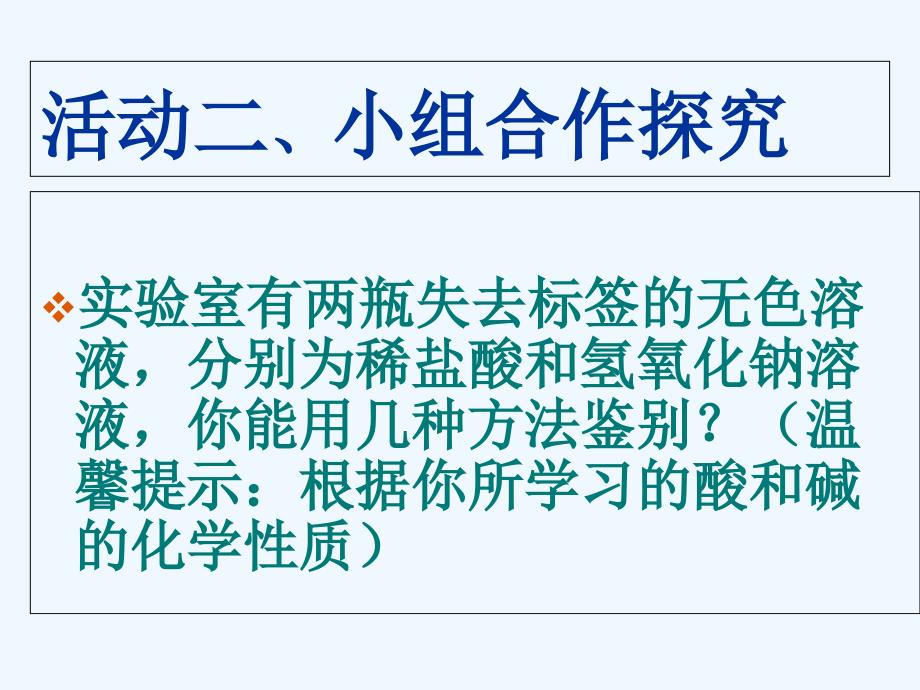 化学人教版九年级下册酸和碱小专题复习_第4页