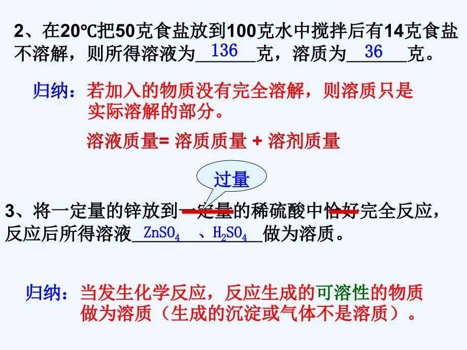 化学人教版九年级下册《溶液》复习课课件_第4页