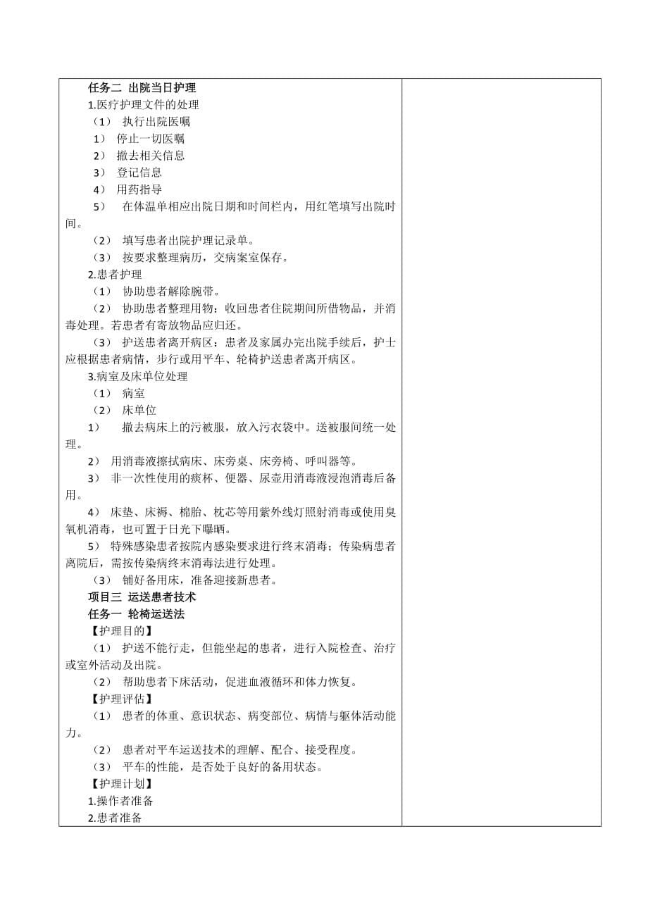 基础护理03第三章患者入院和出院护理_第5页