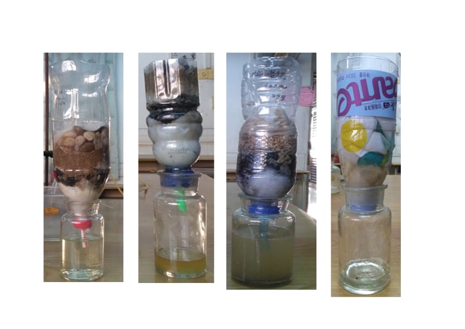 化学人教版九年级上册学生自制净水器图片_第1页