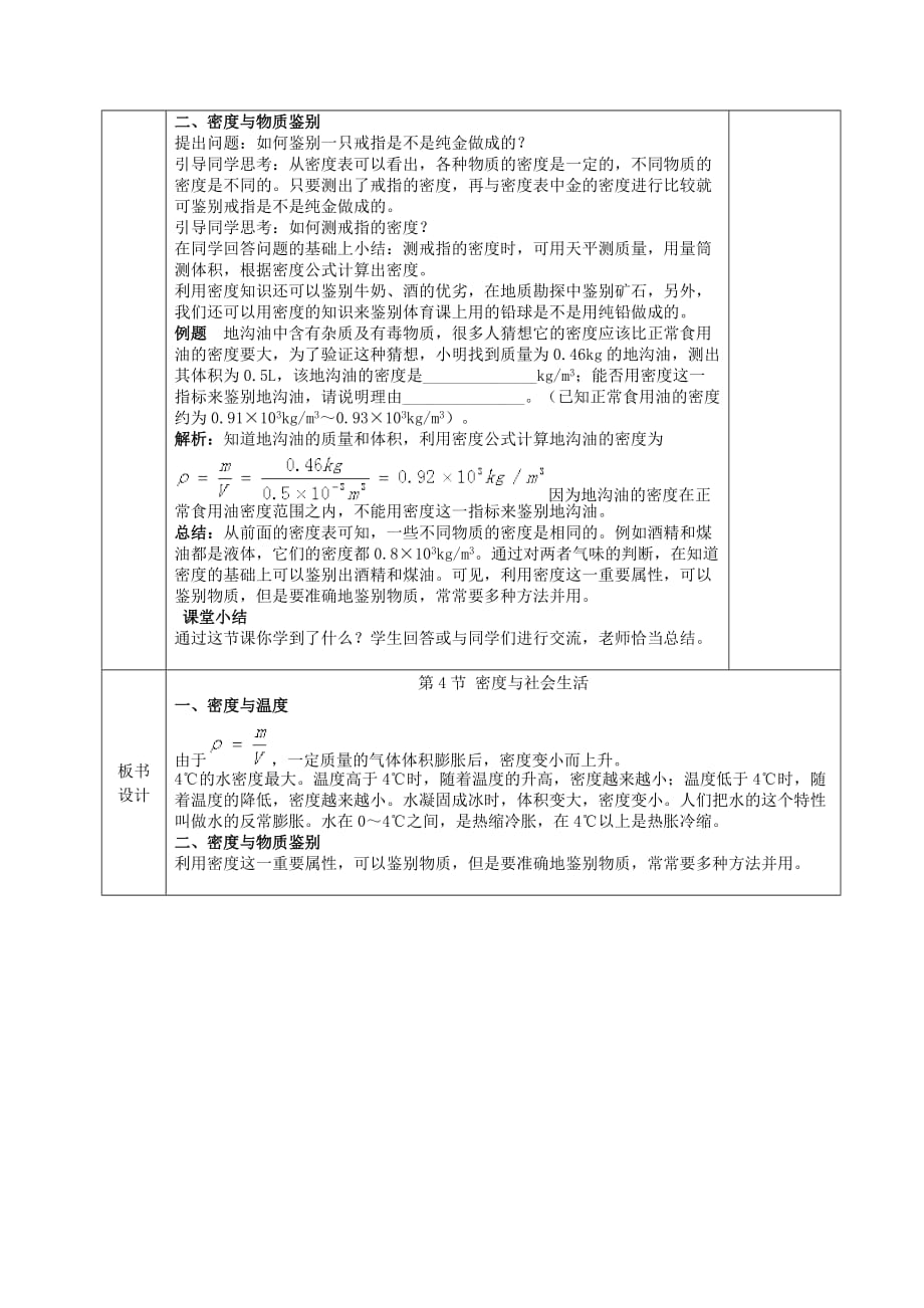 物理人教版八年级上册密度与社会生活_第3页