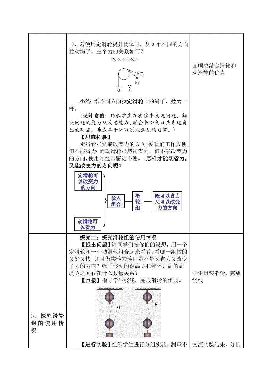 物理人教版八年级下册第二节　滑轮_第5页