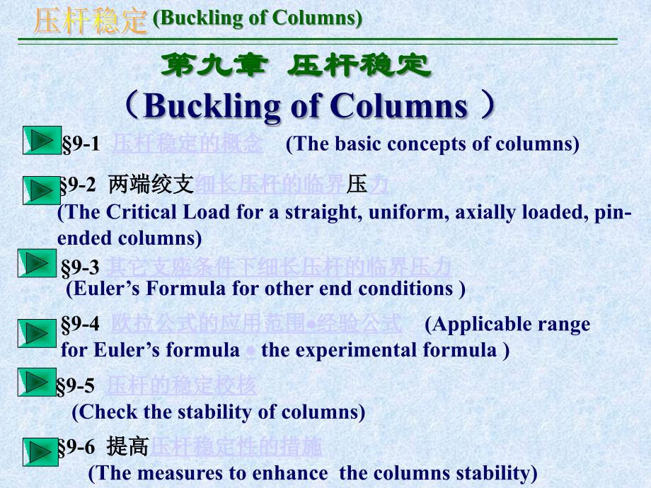 材料力学（刘鸿文教材）09压杆稳定_第2页