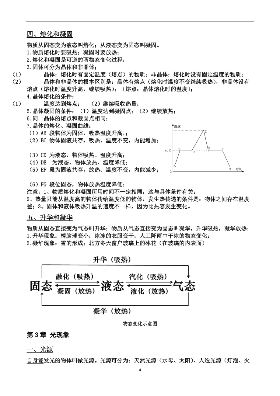 2016苏科版八年级上物理知识点归纳(全面).doc_第4页