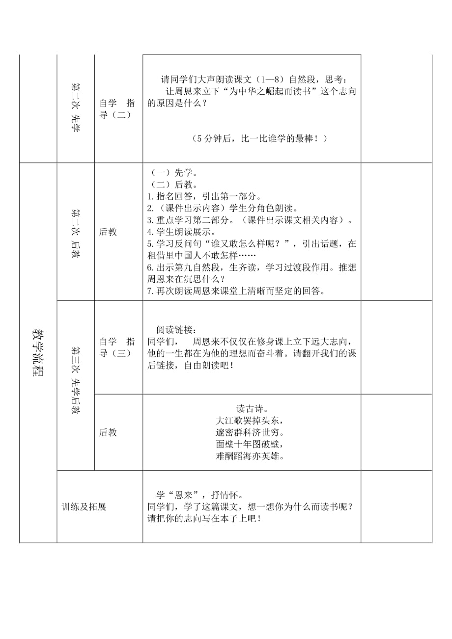 语文人教版四年级上册25.为中华之崛起而读书_第2页