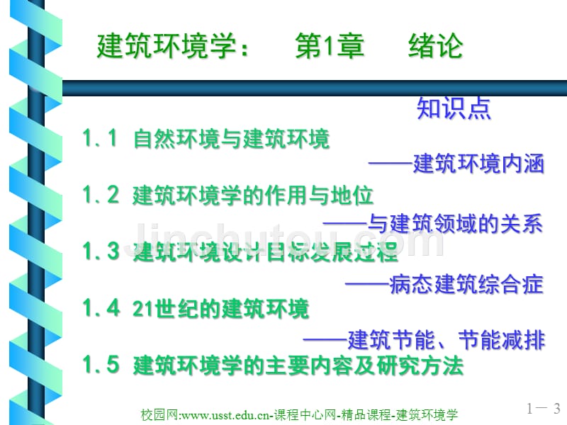 建筑环境学第2版教学配套课件作者黄晨第1章绪论_第3页