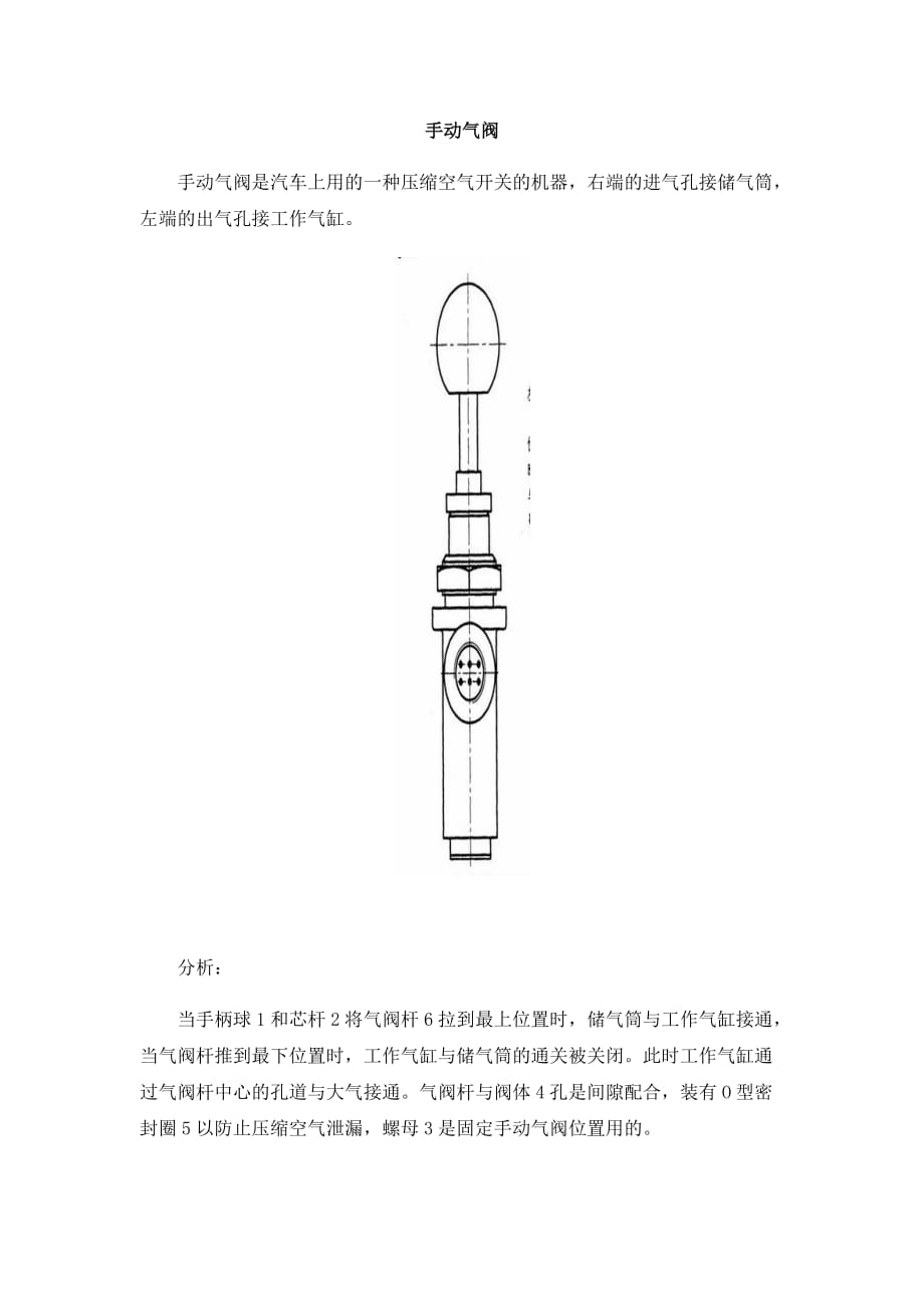 机械制图及autocadar版资源包凤凰)案例01 手动气阀_第1页