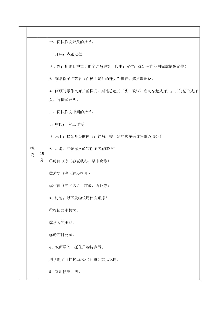 语文人教版六年级下册简快作文写景篇_第2页