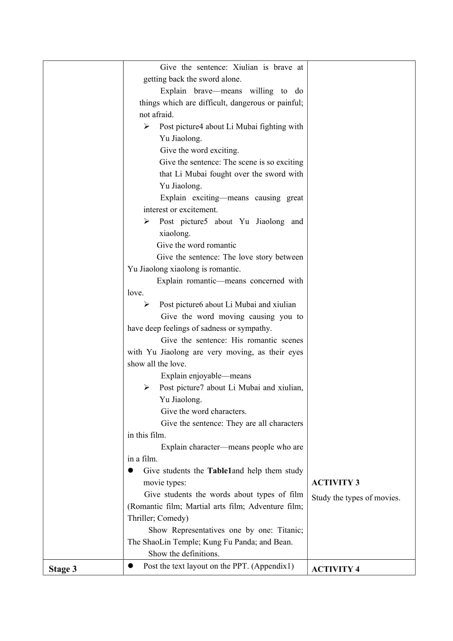 外研社英语必修二module6--reading-教案_第4页