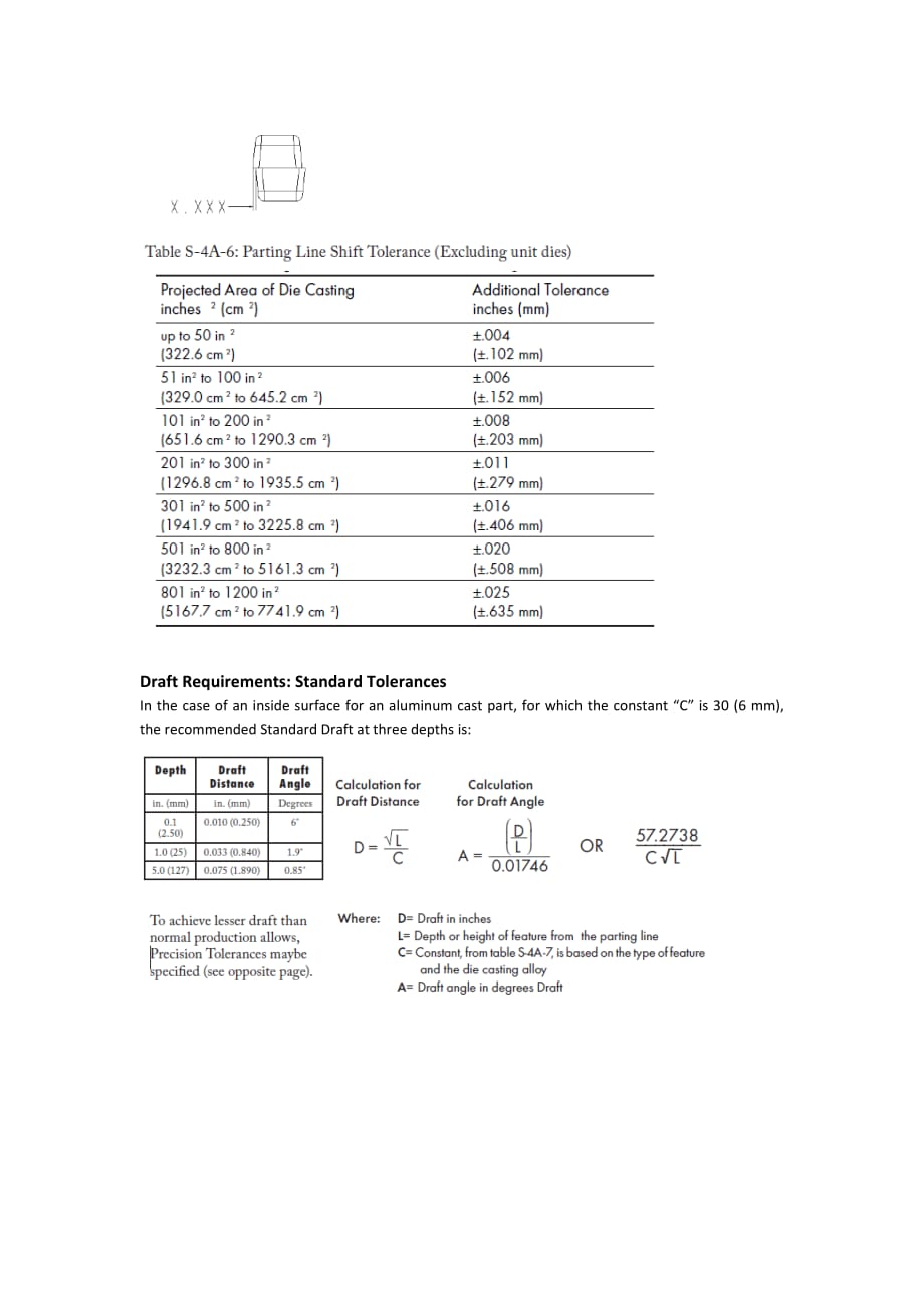 北美压铸压铸件公差标准(nadca-standard--brief)_第3页