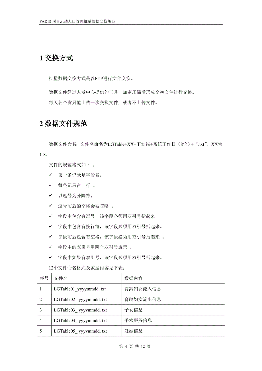 padis流动人口管理批量数据交换规范v1.21_第4页