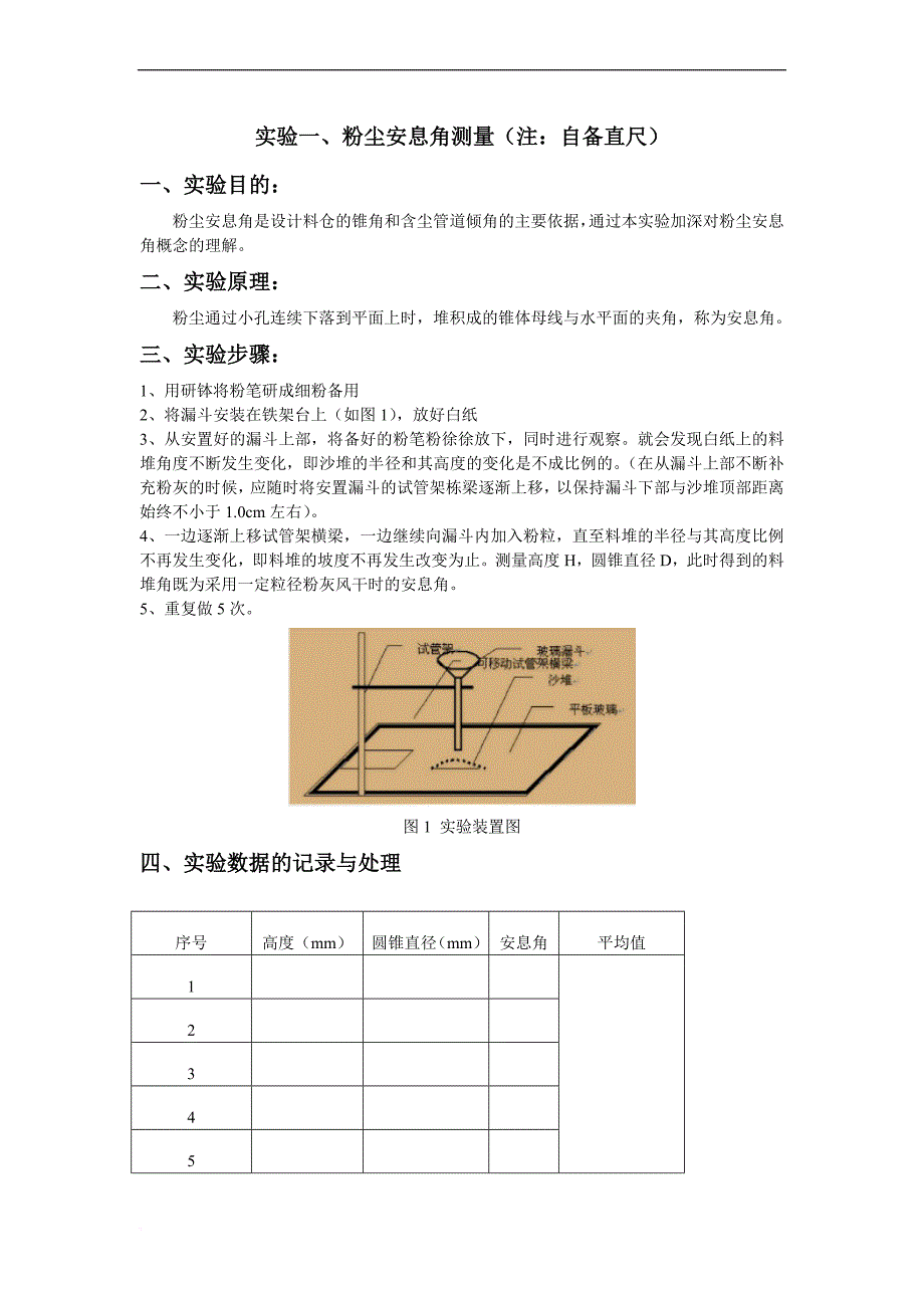 大气污染控制实验及课程设计指导书-(1)_第1页