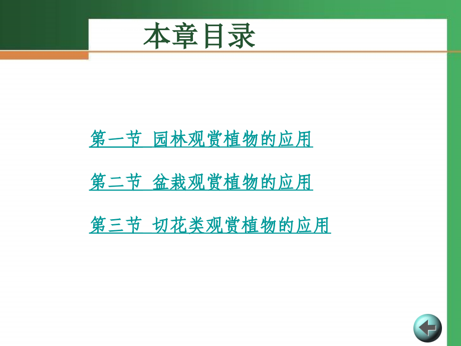 观赏植物栽培电子教案年版)第九章观赏植物的应用_第3页