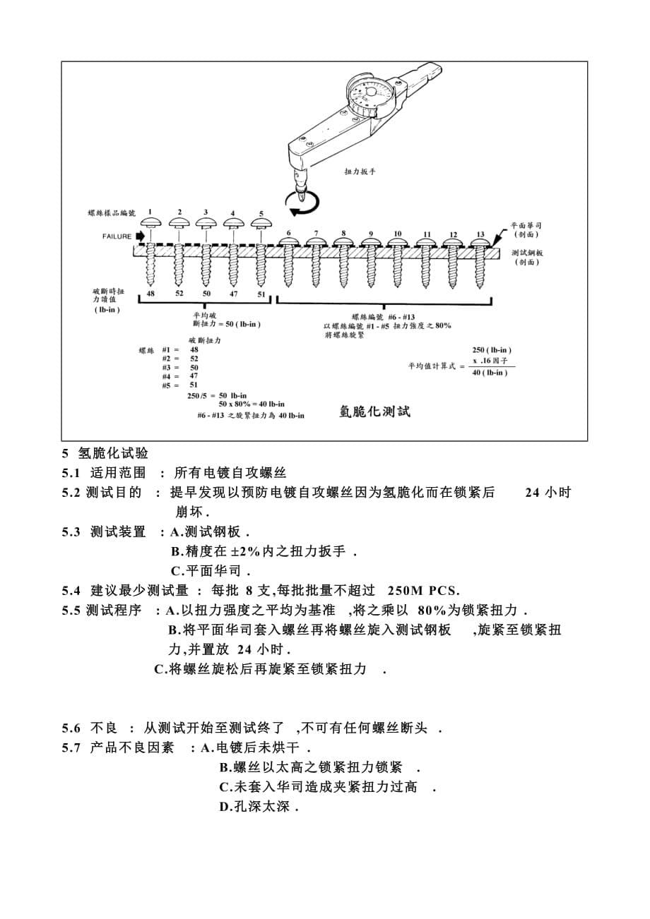 自攻螺丝氢脆的实验方法.doc_第5页