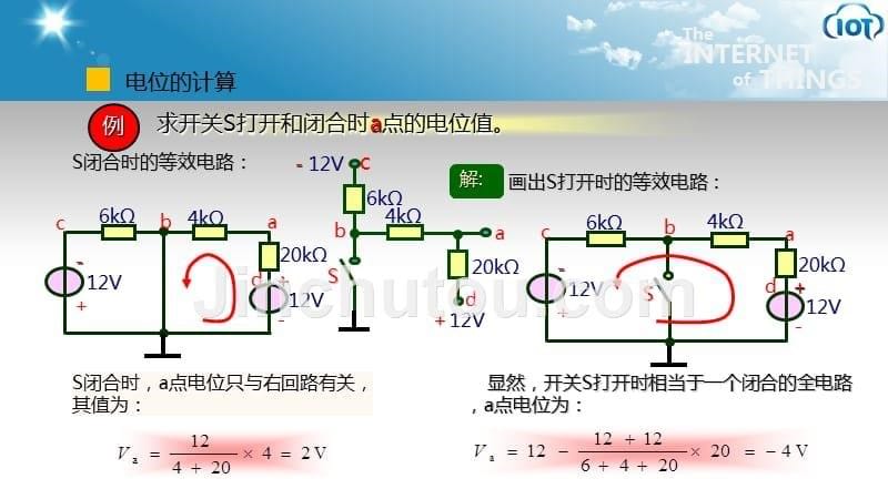 电工电子技术教学全套课件（董昌春）-电位的基本知识_第5页