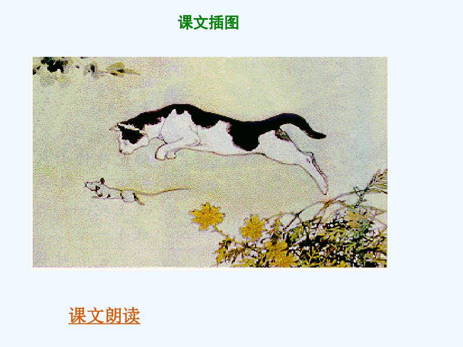 语文人教版四年级上册15、《猫》的教学课件_第3页